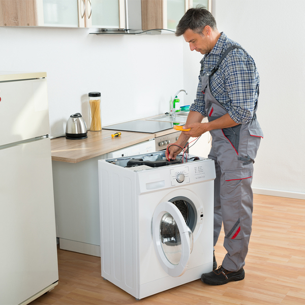 can you walk me through the steps of troubleshooting my washer issue in Sterling Kansas